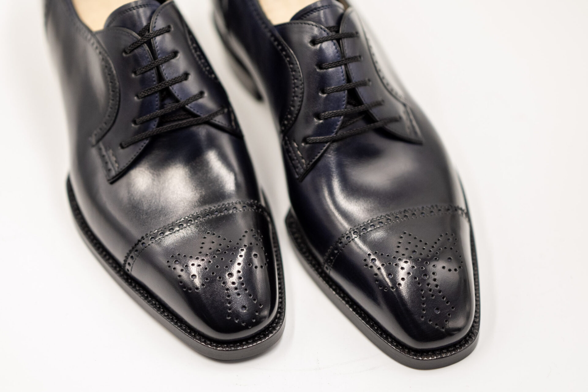Saint Crispin's Derby 5 eyelets half brogue - 画像 (6)