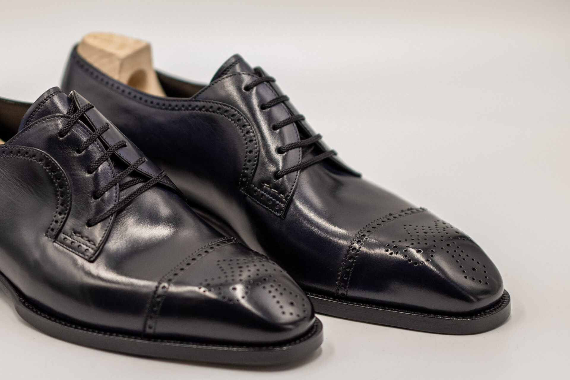Saint Crispin's Derby 5 eyelets half brogue - 画像 (4)