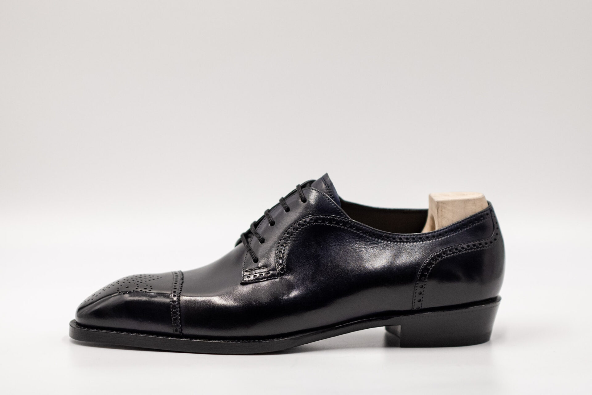 Saint Crispin's Derby 5 eyelets half brogue - 画像 (2)