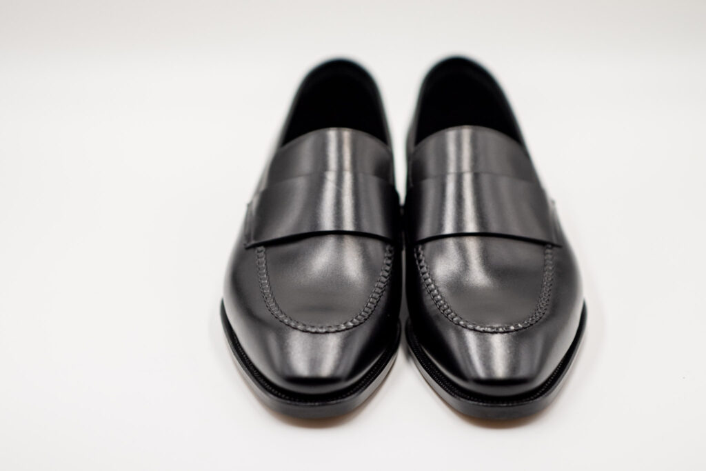 TLB Mallorca Cashless loafer Box calf Negro(Black) – 田中十靴店