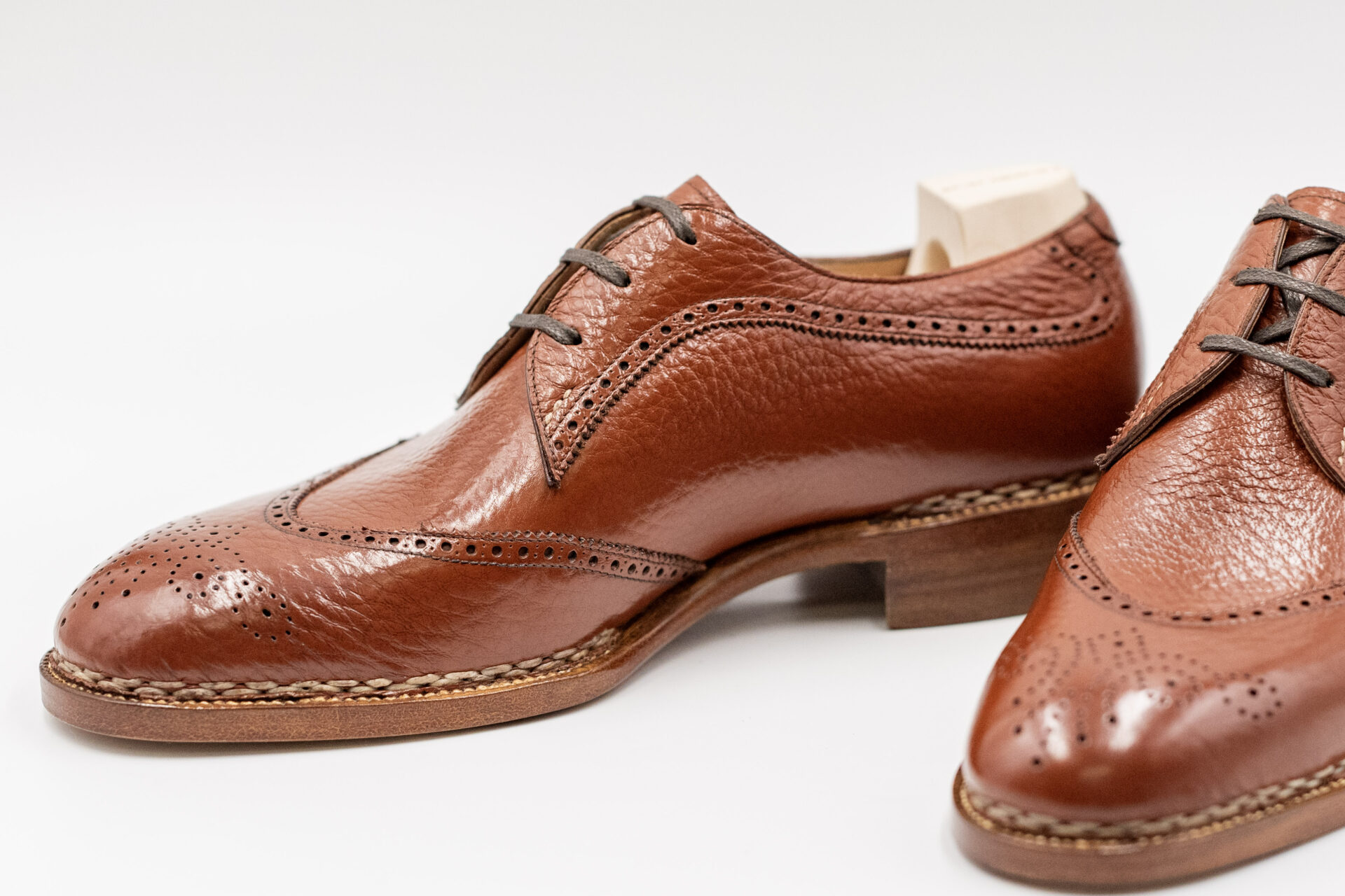 Saint Crispin's U-CAP SWAN NECK, 3EYELETS DERBY - 画像 (5)