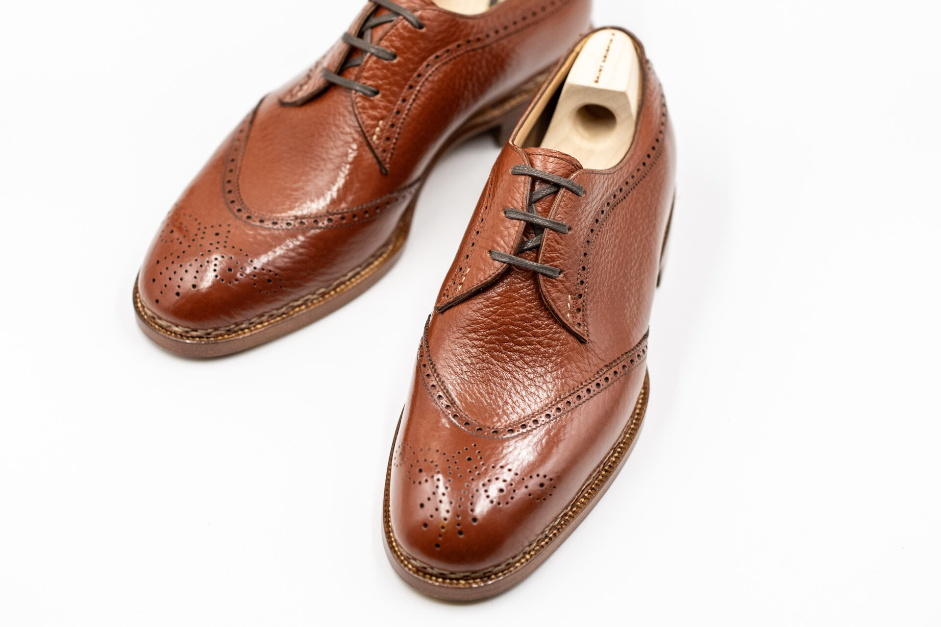 Saint Crispin's U-CAP SWAN NECK, 3EYELETS DERBY - 画像 (4)