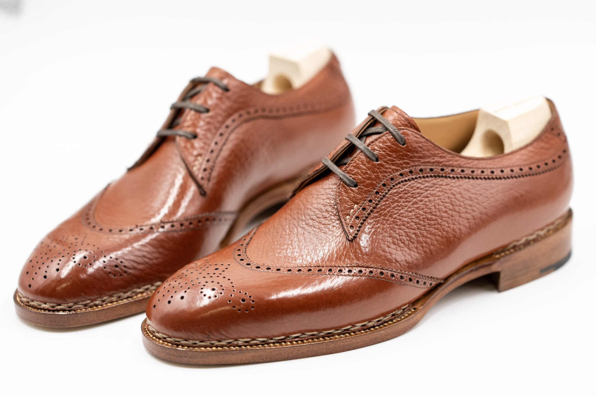 Saint Crispin's U-CAP SWAN NECK, 3EYELETS DERBY - 画像 (6)