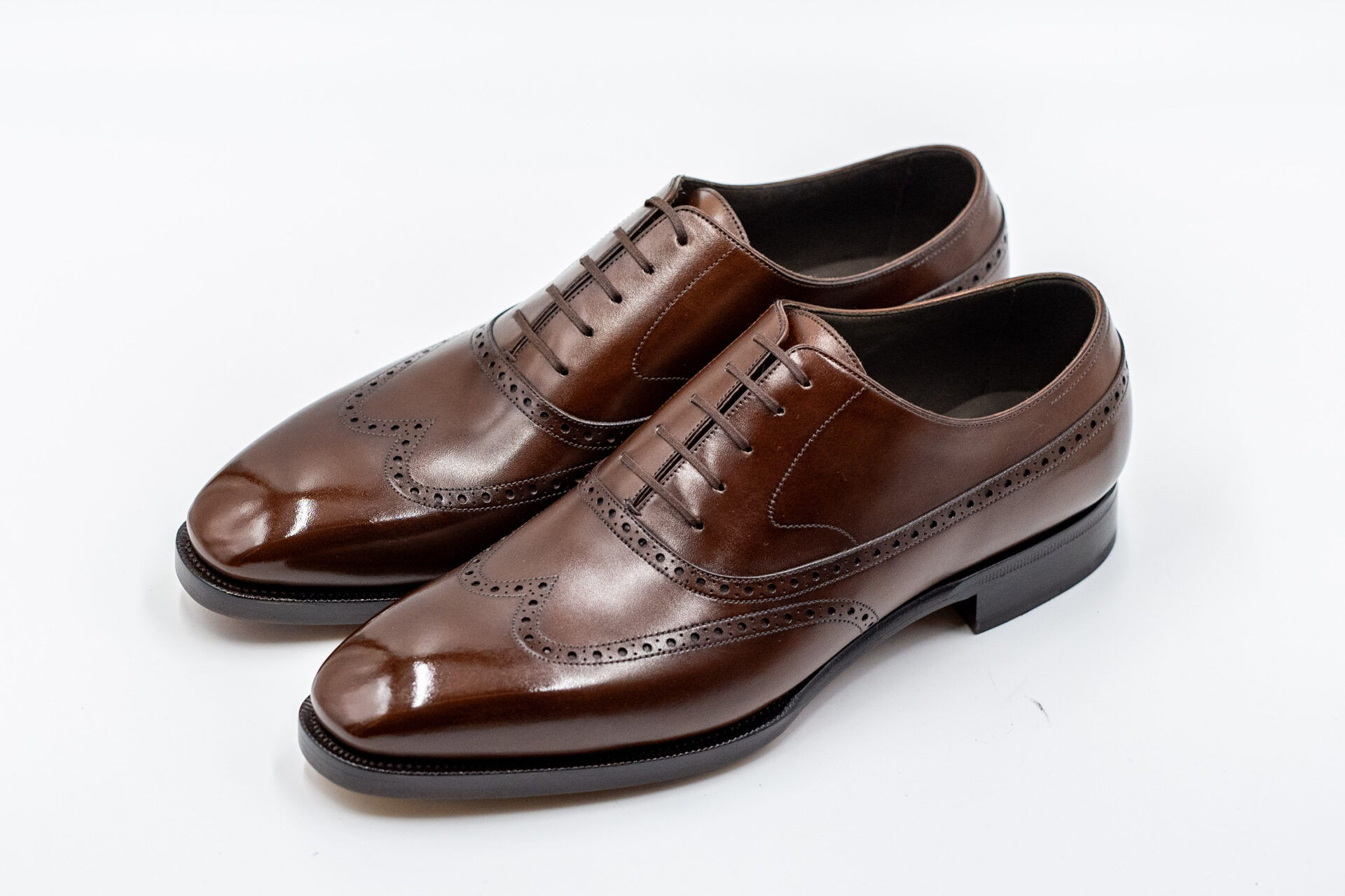 TLB Mallorca Wingtip Balmoral Marron(Dark Brown) - 画像 (2)