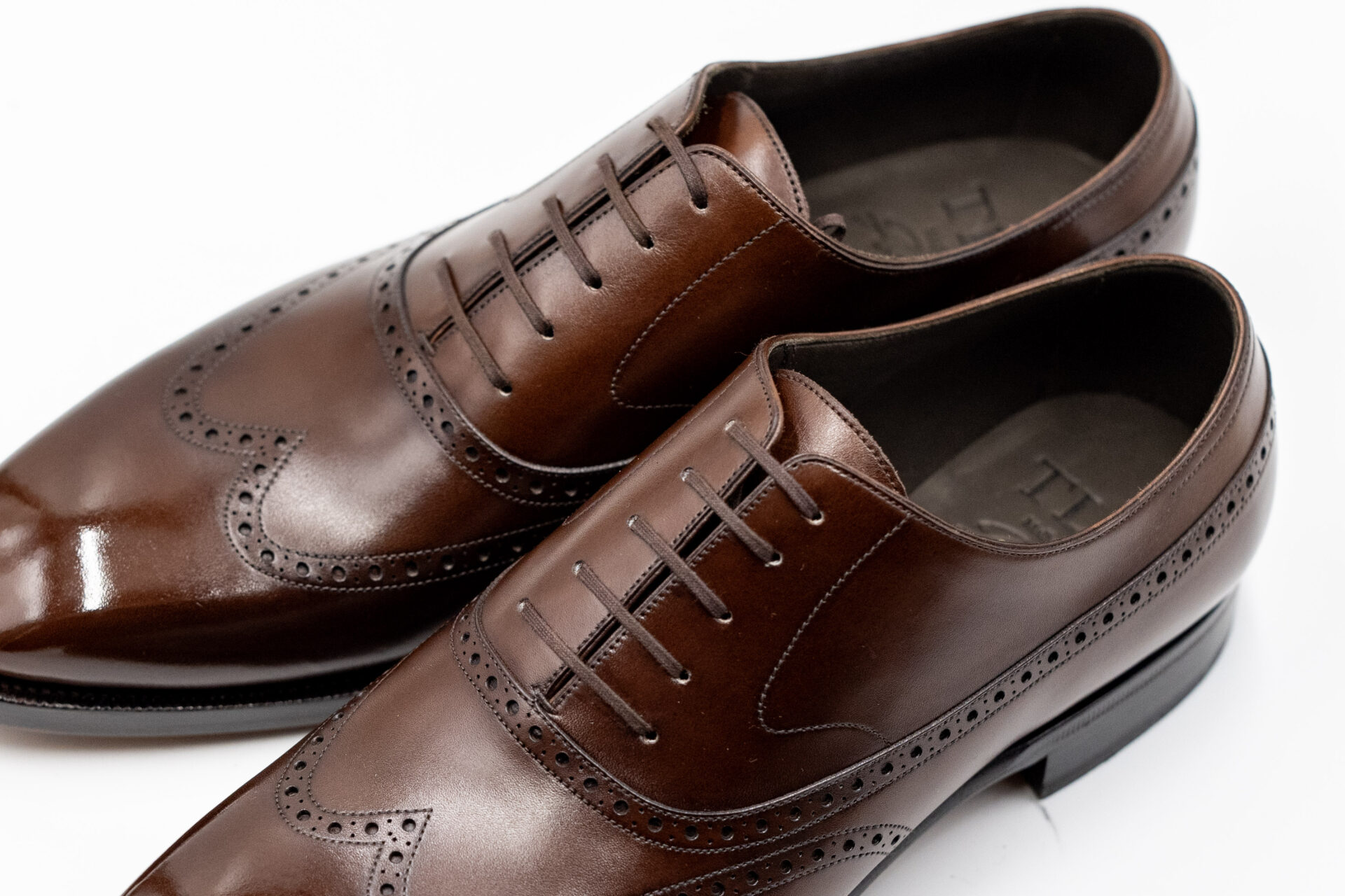 TLB Mallorca Wingtip Balmoral Marron(Dark Brown) - 画像 (5)