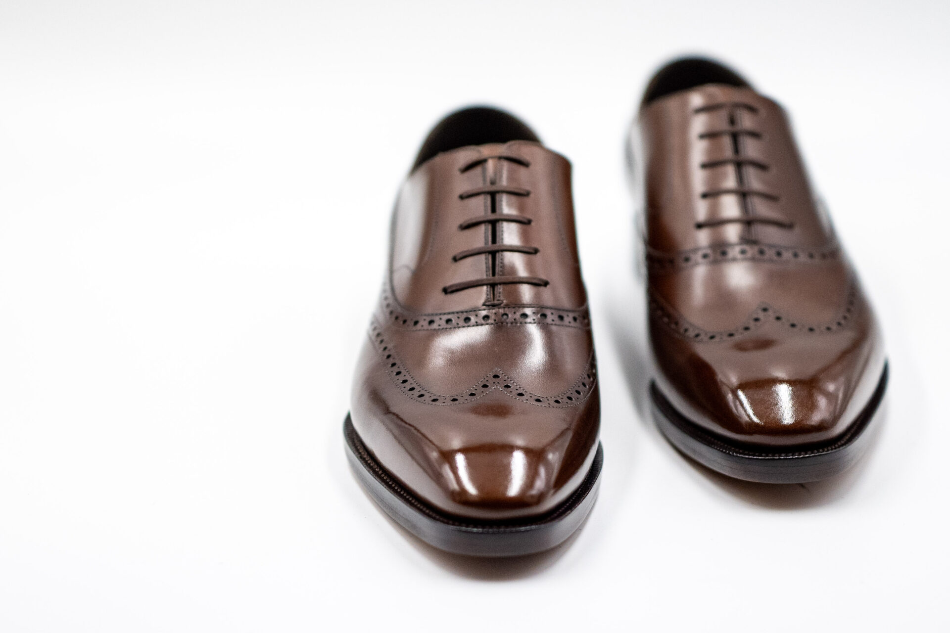 TLB Mallorca Wingtip Balmoral Marron(Dark Brown) - 画像 (6)
